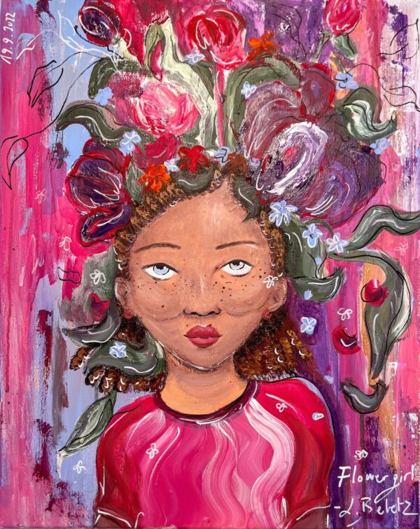 Lil Flower Girl 40x50