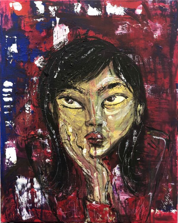 Shy Girl 40x50